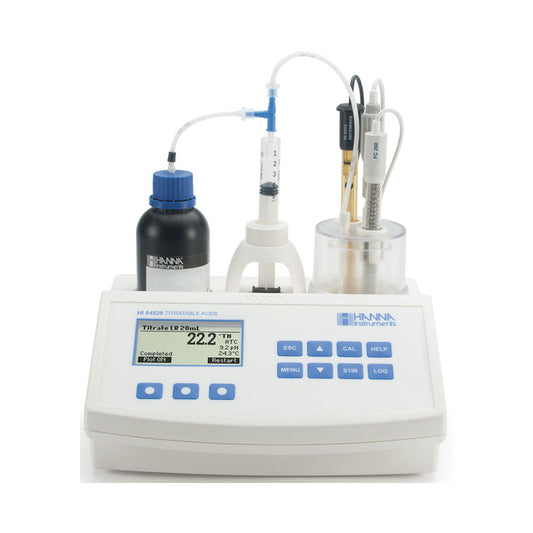 HI84529 | Hanna Titrator for Titratable Acidity in Dairy Products