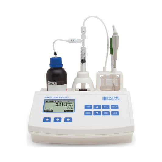 HI84531 | Hanna Titrator for Titratable Alkalinity in Water