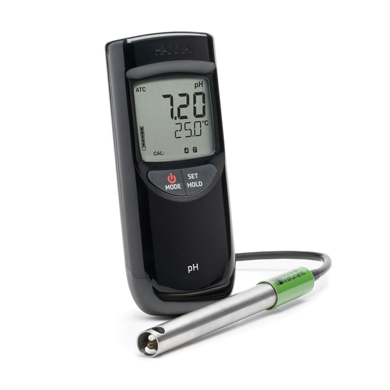 HI991001-30 | Hanna Portable Waterproof pH/Temp Meter