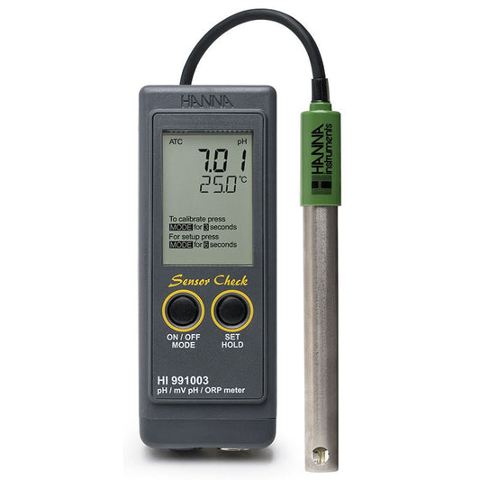 HI991003 | Hanna Portable pH/ORP/Temperature Meter