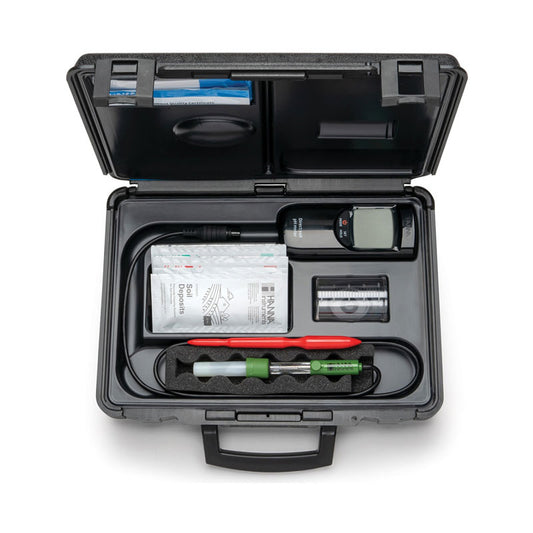 HI99121 | Hanna Portable pH Meter for Direct Soil Analysis