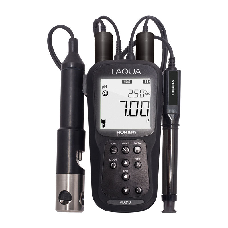 HORIBA LAQUA PD210 | Handheld pH, ORP, Dissolved Oxygen & Temperature Meter