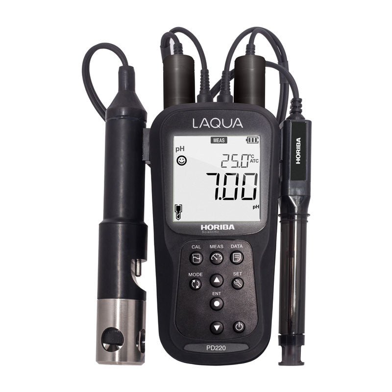 HORIBA LAQUA PD220 | GLP pH, ORP, Dissolved Oxygen & Temperature Meter