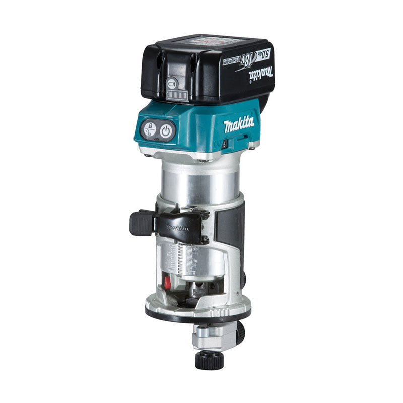 DRT50Z | Makita Cordless Plunge Trimmer 6.35mm - 18V