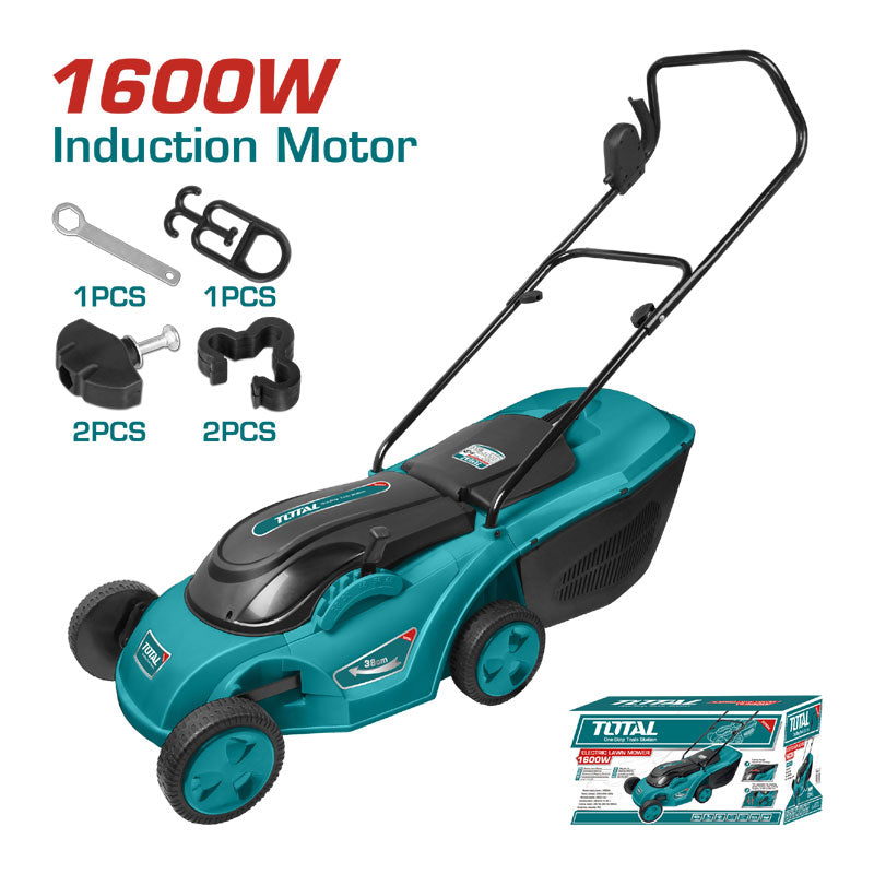 Total TGT616151 Electric Lawn Mower – 1600W, Induction Motor