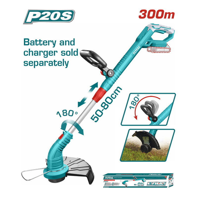 Total TGTLI20018 | Cordless Grass Trimmer