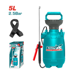 Total THSPP30502 | Pressure Sprayer - 5L Manual Garden & Cleaning Use