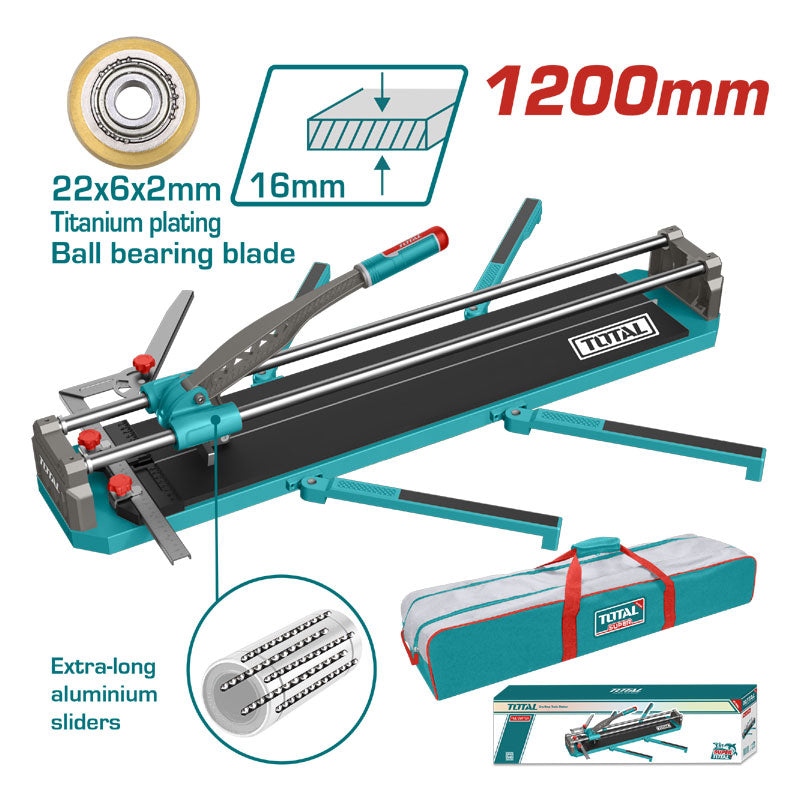 TOTAL THT571201 1200mm Flagship Manual Tile Cutter