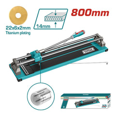 TOTAL THT578001 800mm Heavy-Duty Manual Tile Cutter