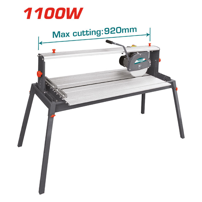 TOTAL TS6112501 1100W Heavy-Duty Electric Wet Tile Saw