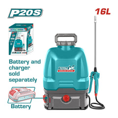 Total TSPLI2016 | Cordless Backpack Sprayer - 20V 16L Bare Tool