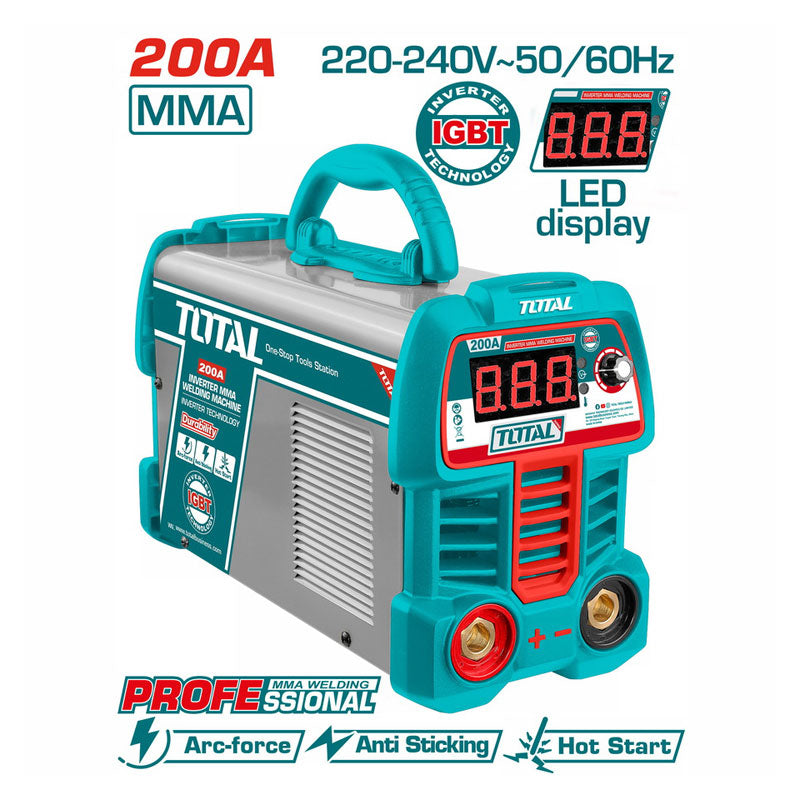 TOTAL TW220069 200A Extreme-Duty Inverter MMA Welding Machine