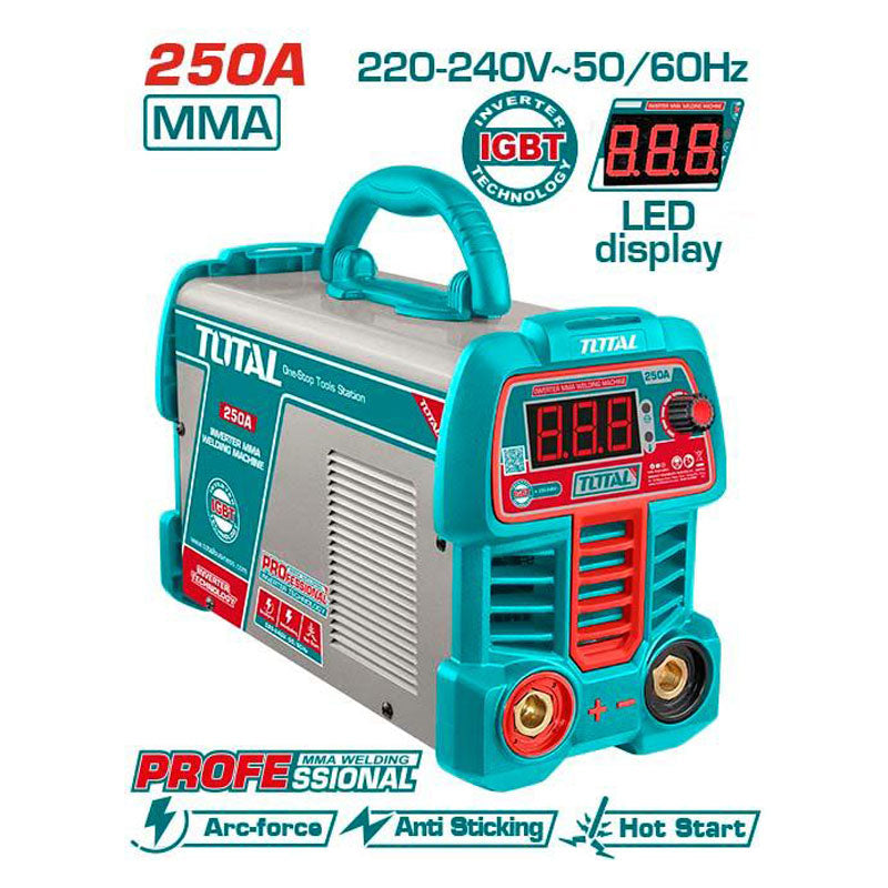 TOTAL TW225069 250A Flagship Inverter MMA Welding Machine