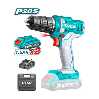 TDLI20028 | Total Cordless Drill Machine 10mm - 20V