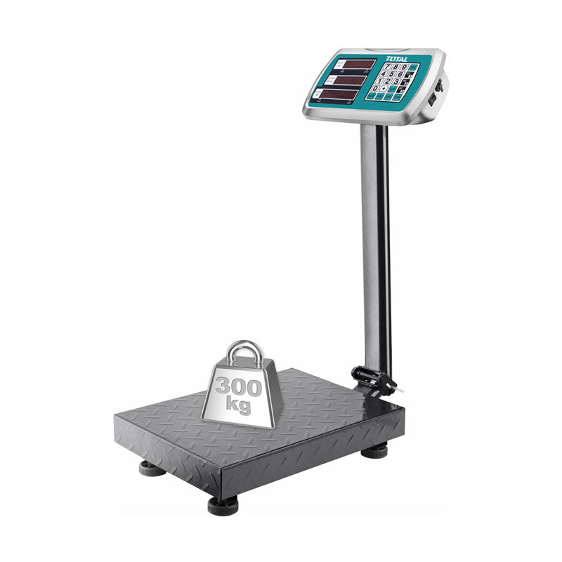TOTAL TESA33001 300kg Heavy-Duty Industrial Floor Scale