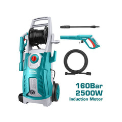 Total TGT11246 High-Pressure Washer – 2500W 160 Bar Powerful Cleaning Machine