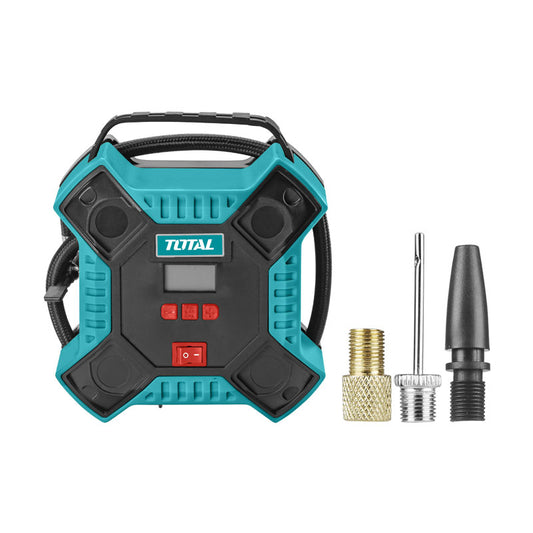 TTAC1601 | Total Tyre Inflator with Accessories 160PSI - 12V DC