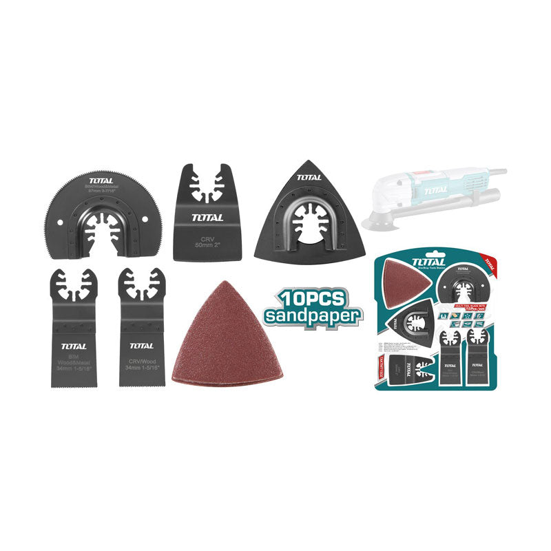 TAKTMT1502 | Total Multi-Tool Blades Set - 15Pcs
