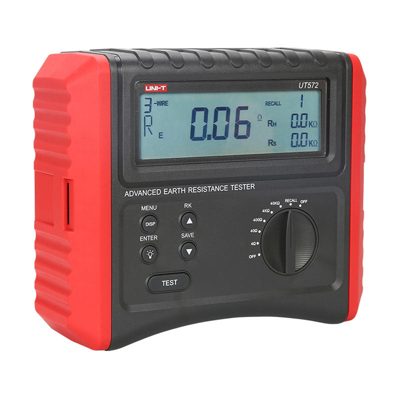 UNI-T UT572 Advanced Earth Resistance Tester – Soil Resistivity (ρ)
