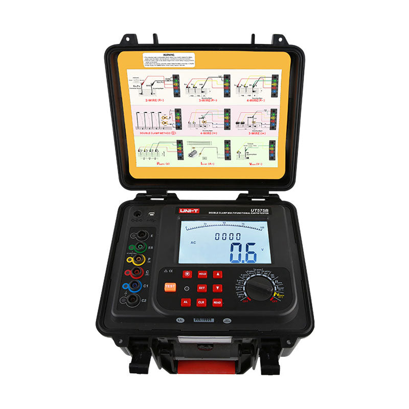 UNI-T UT575B Double-Clamp Multifunctional Earth Tester