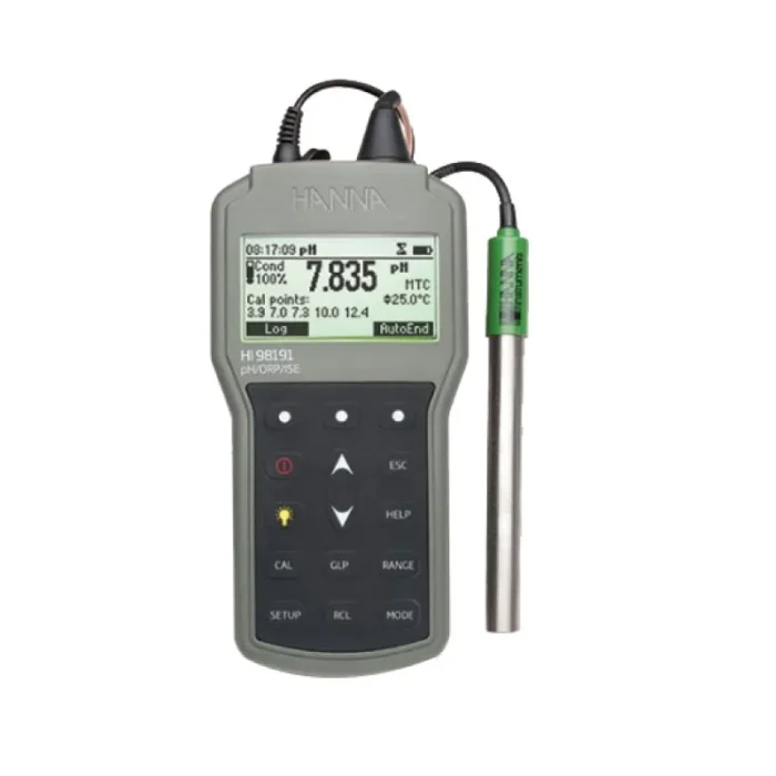 Hanna HI98191 Portable pH/ORP/ISE Meter