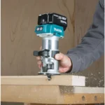 Makita DRT50Z Cordless Plunge Trimmer 6.35mm – 18V a