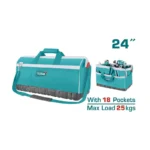 Total THT16241 Canvas Tool Box 24″ – 25Kg a