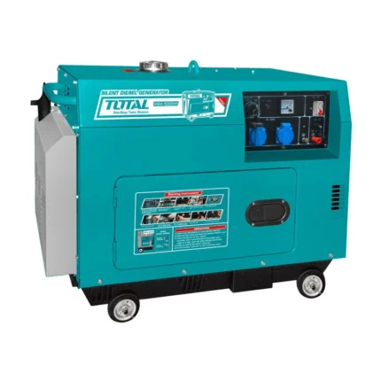 Total TP250001 Silent Diesel Generator - 5.0Kw a